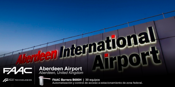 Aeropuerto Internacional Aberdeen Aberdeen, Reino Unido.