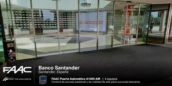 Banco Santander Madrid, España.